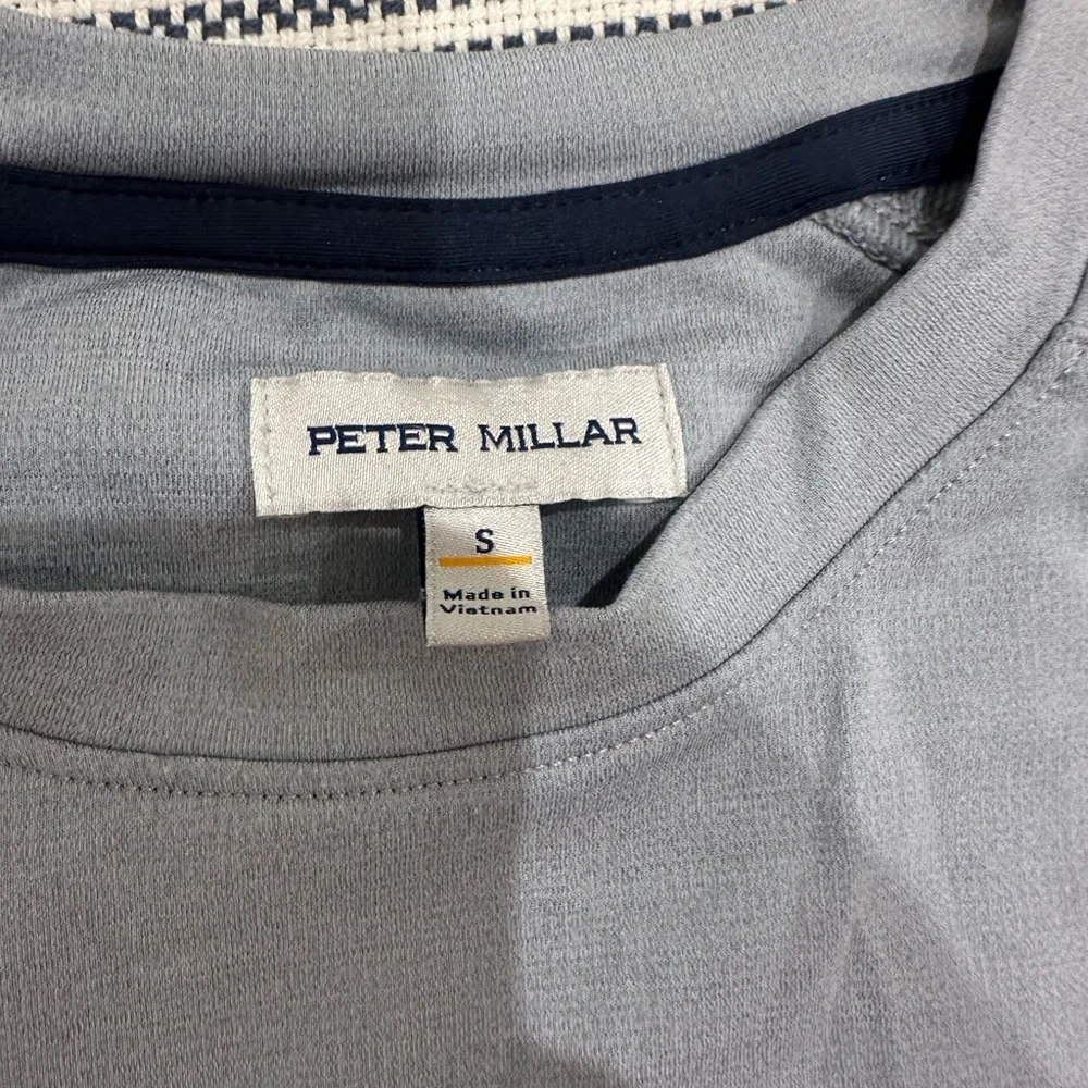 Peter Millar Men's Blue Crewneck Sweater